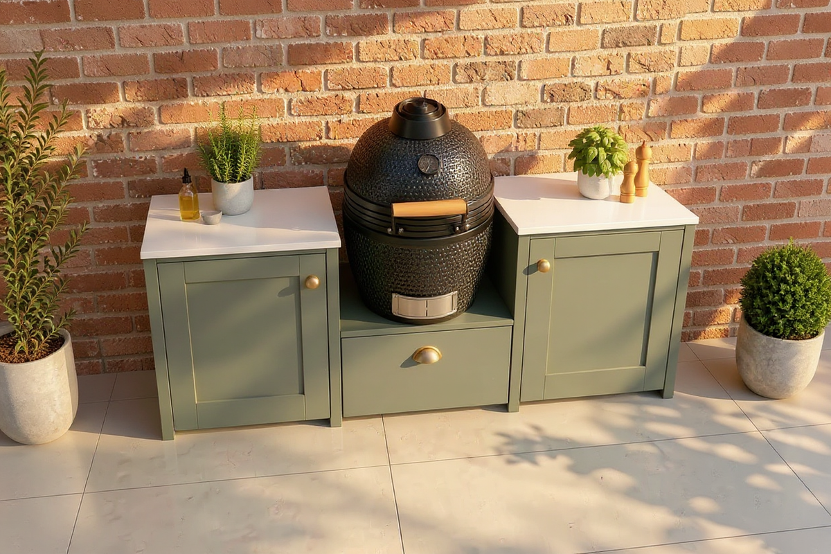 The Ashridge - 2.1m with Kamado