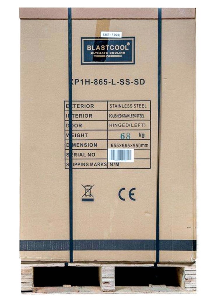 Blastcool Extremis XP2 Fridge- Solid Door - The Outdoor Kitchen Company Ltd