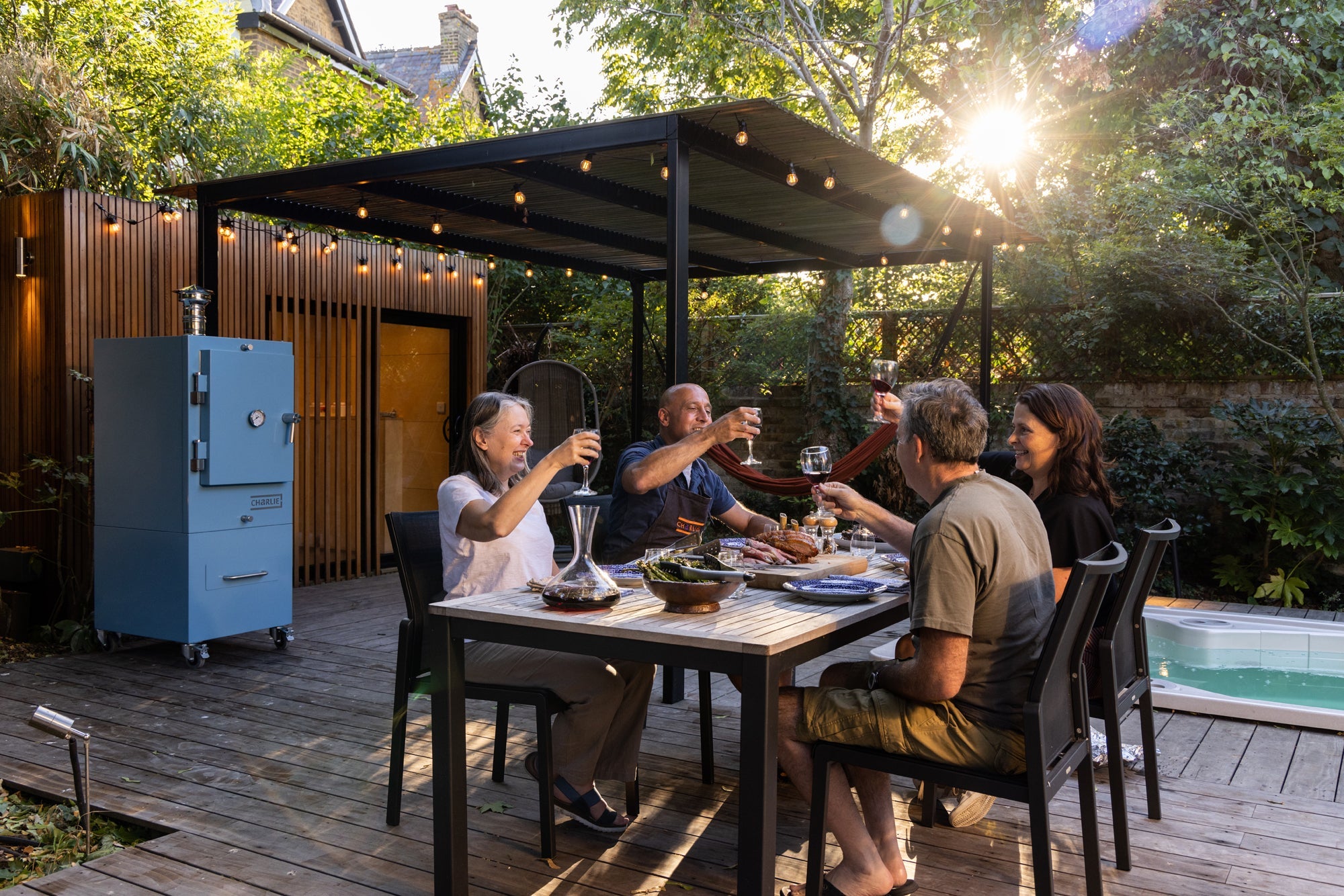 Charlie Charcoal Oven Freestanding - The Outdoor Kitchen Company Ltd