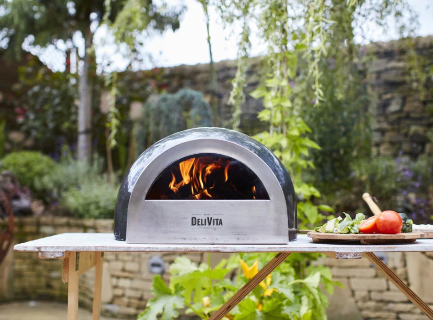 Delivita Wood-Fired Pizza Oven - The Outdoor Kitchen Company Ltd