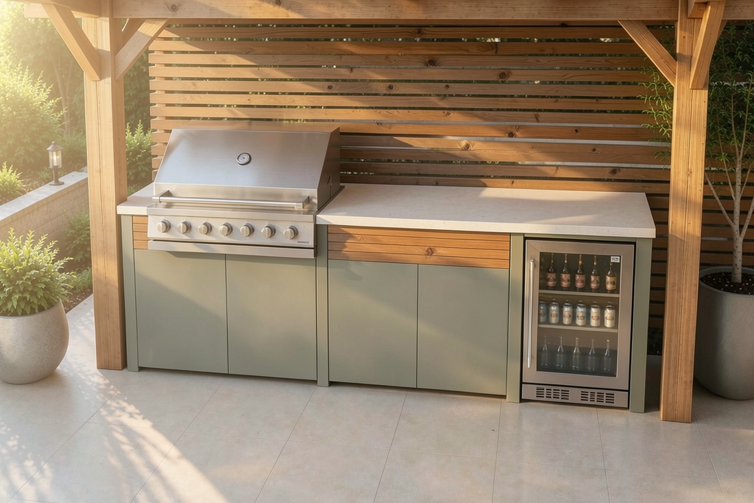 Ready-designed outdoor kitchen collection