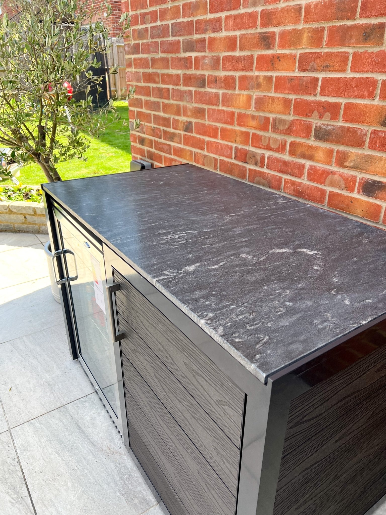 Fridge & Shelving Unit - The Outdoor Kitchen Company Ltd