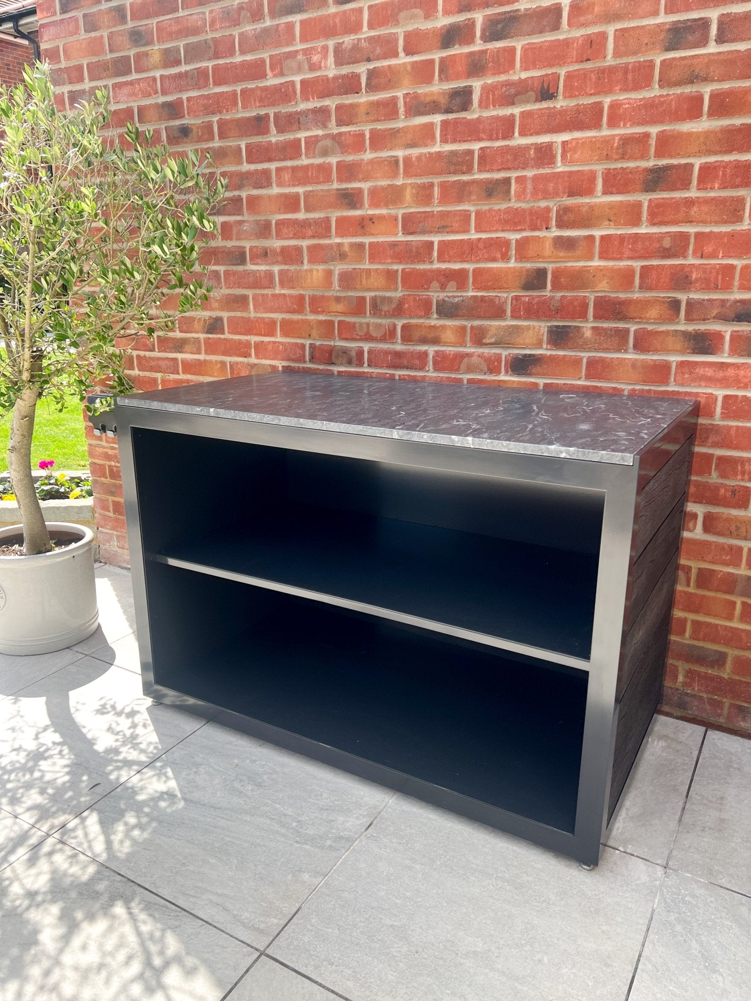 Open Shelves Unit - The Outdoor Kitchen Company Ltd